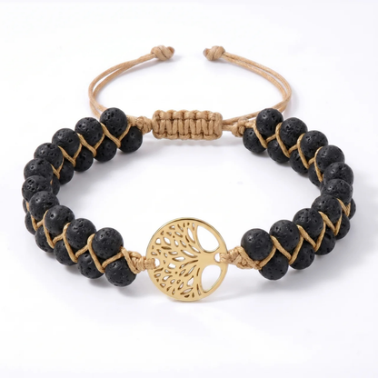 Bracciale in Ebano Albero della Vita