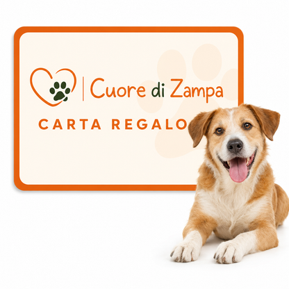 Carta Regalo Cuore di Zampa